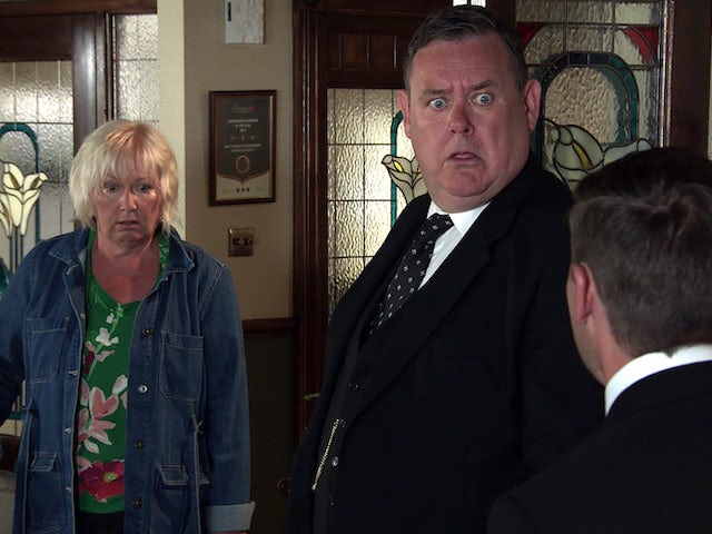 Eileen and George on the second episode of Coronation Street on September 3, 2021