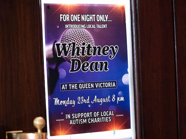 Whitney The Singer on EastEnders on August 23, 2021