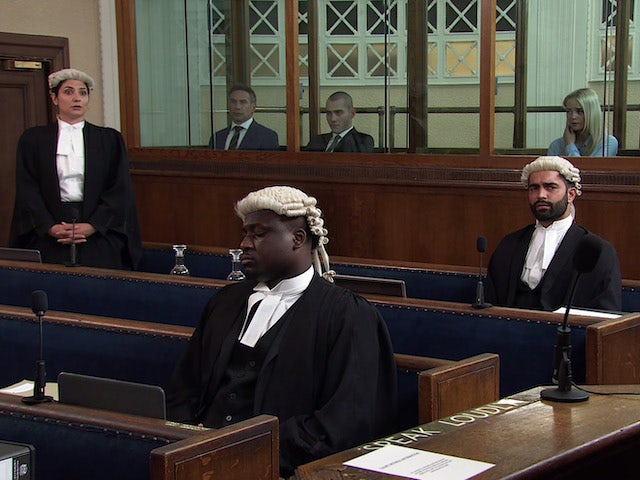 The court on the second episode of Coronation Street on September 1, 2021