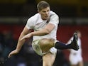 Owen Farrell in action for England on February 21, 2021