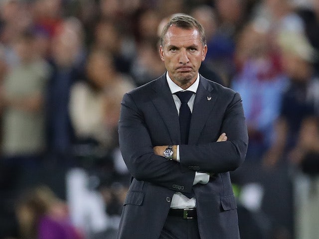 Brendan Rodgers dismisses suggestions Leicester could face early exit