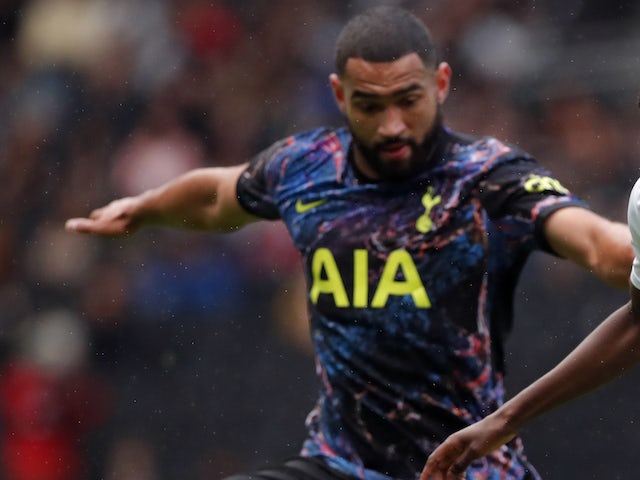 Cameron Carter-Vickers in action for Tottenham Hotspur in July 2021