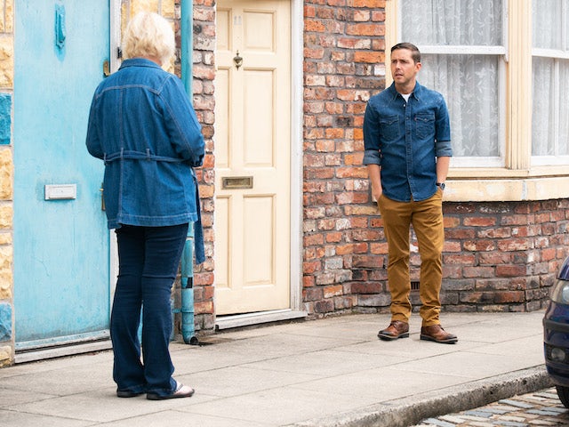 Todd on the first episode of Coronation Street on September 6, 2021