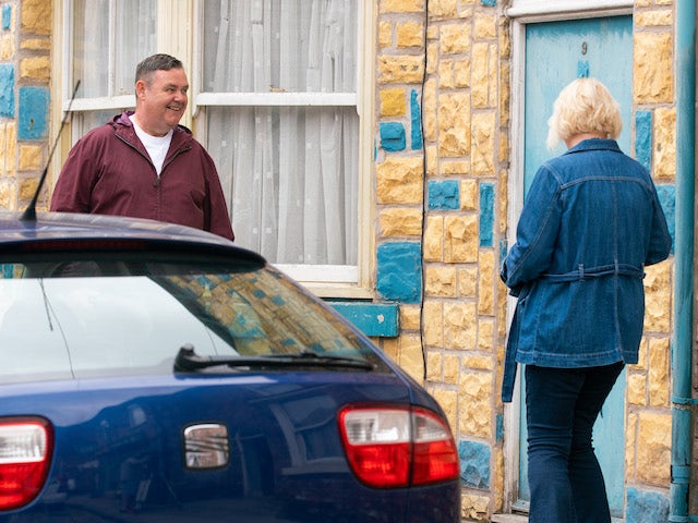George on the second episode of Coronation Street on September 6, 2021