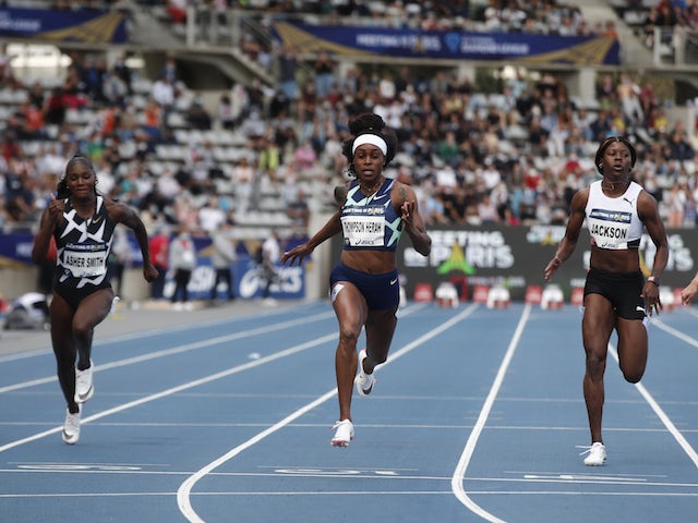 Dina Asher-Smith finishes third in Paris on return from injury