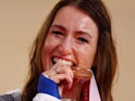 Gold Medallist Sarah Storey of Britain pictured on August 25, 2021