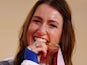 Gold Medallist Sarah Storey of Britain pictured on August 25, 2021