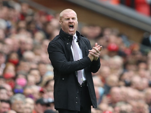Burnley manager Sean Dyche pictured on August 21, 2021