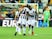 Udinese trio Gerard Deulofeu, Stefano Okaka and Samir celebrating their second goal on August 22, 2021