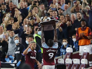 Michail Antonio heads Paolo Di Canio and Mark Noble as top-scoring Hammer