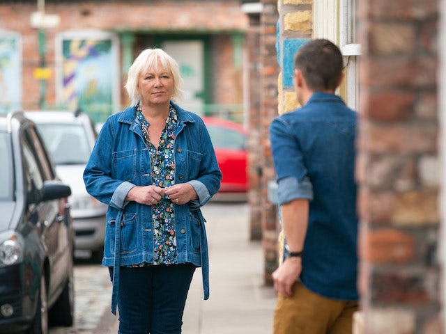 Eileen on the first episode of Coronation Street on September 6, 2021
