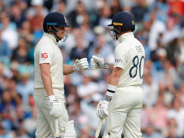 Ollie Pope and Jonny Bairstow fight back after India take early wickets