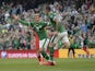  Republic of Ireland's Shane Duffy celebrates scoring against Azerbaijan on September 4, 2021