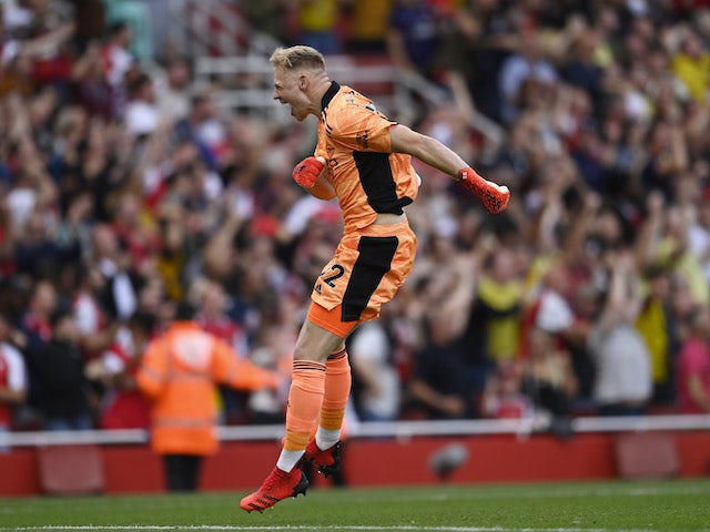 Aaron Ramsdale relishing competition with Bernd Leno at Arsenal