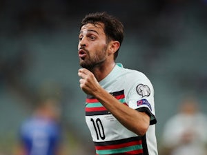 Bernardo Silva trains with Portugal ahead of Serbia clash