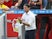 Bayer Leverkusen coach Gerardo Seoane reacts on September 11, 2021