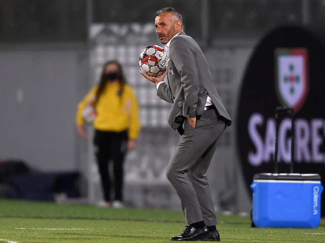 Ivo Vieira, now in charge of Famalicao, pictured in June 2020