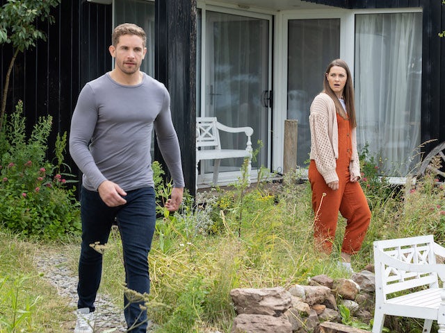 Brody and Sienna on Hollyoaks on September 13, 2021