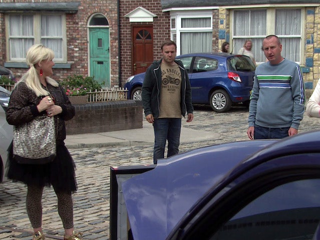 Tyrone and Kirk on the second episode of Coronation Street on September 15, 2021