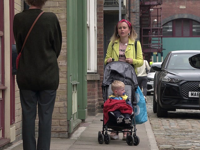 Gemma on the second episode of Coronation Street on September 20, 2021