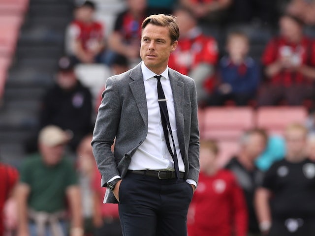 Bournemouth manager Scott Parker before the match on September 11, 2021