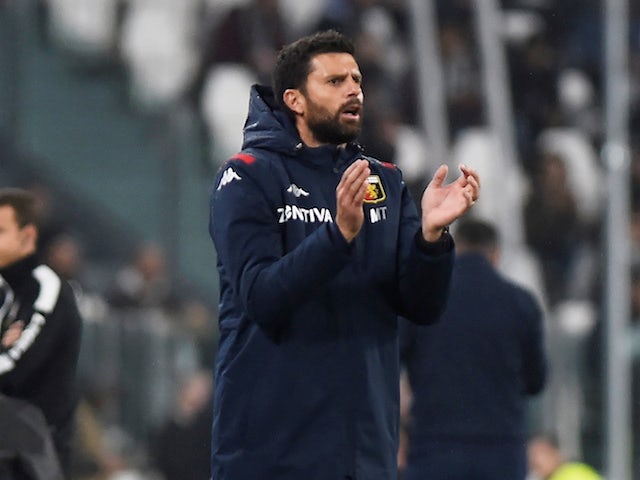 Thiago Motta, now in charge of Spezia, pictured in 2019