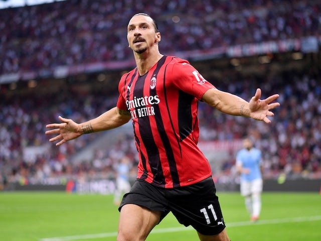 Zlatan Ibrahimovic missing as AC Milan return to Champions League at Anfield