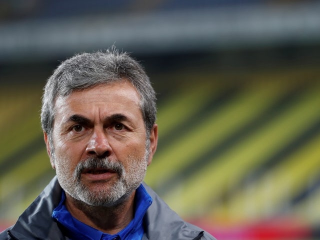 İstanbul Başakşehir teknik direktörü Aykut Kocaman, 3 Mayıs 2018'de fotoğraflandı. 