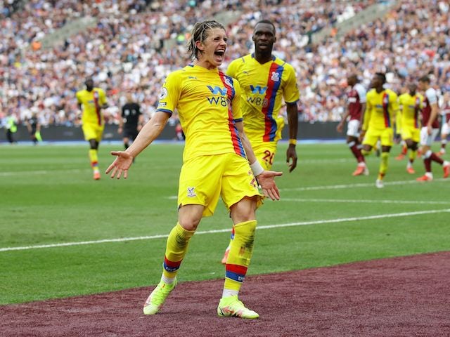 Conor Gallagher not quite ready for England call-up - Crystal Palace boss Vieira