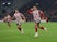 Sheffield United's Morgan Gibbs-White celebrates scoring their first goal on September 14, 2021