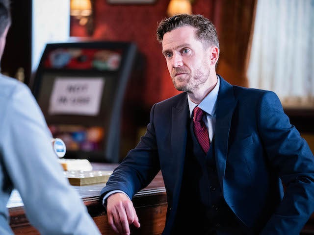 Lawyer on EastEnders on October 1, 2021