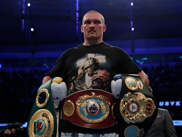 Canos finds shin pads and Usyk revels in AJ win - Sunday's sporting social