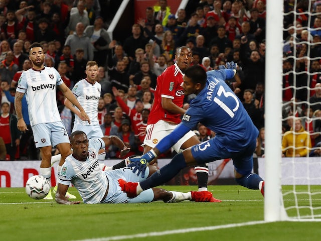 Dublin slams Martial for display in loss to West Ham