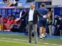 Alaves coach Javier Calleja reacts on September 25, 2021
