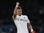 Leeds United's Kalvin Phillips celebrates after the match against Watford on October 2, 2021