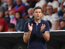 Spezia head coach Thiago Motta pictured on September 22, 2021