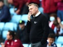 Aston Villa manager Dean Smith on October 16, 2021
