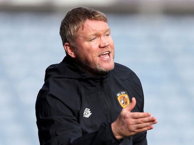 Hull City manager Grant McCann reacts on October 16, 2021