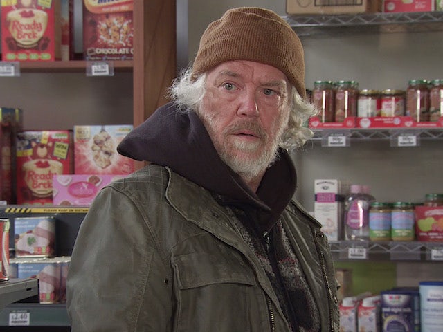 Stu on the first episode of Coronation Street on October 27, 2021