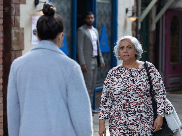 Misbah on Hollyoaks on October 21, 2021