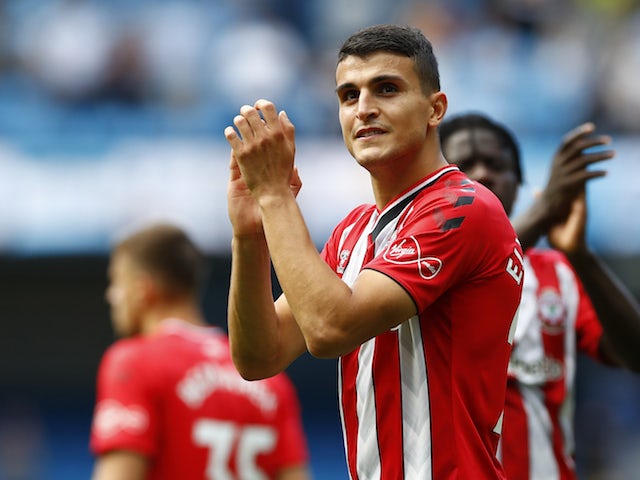 Southampton attacker Mohamed Elyounoussi pictured on September 18, 2021