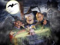 Priti, Boris and Saj in the Spitting Image Halloween special 2021