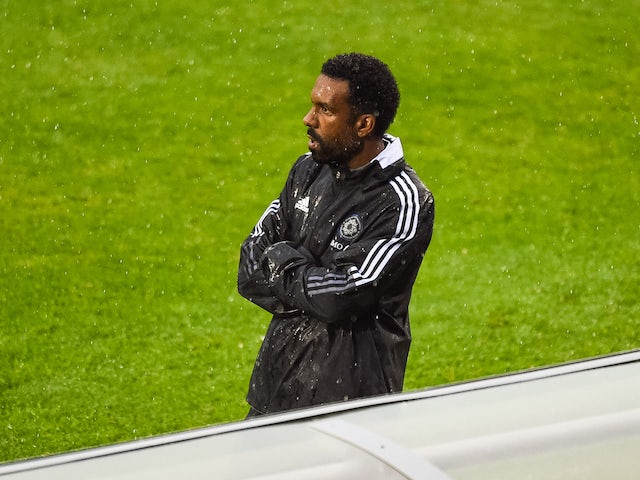 CF Montreal head coach Wilfred Nancy watches the play during the second half at Stade Saputo on October 16, 2021