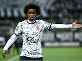 Corinthians' Willian pictured on October 6, 2021