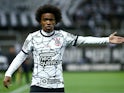 Corinthians' Willian pictured on October 6, 2021