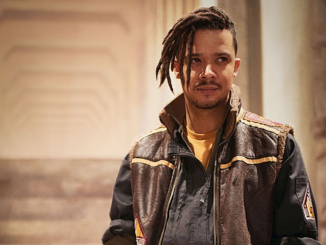 Jacob Anderson as Vinder on Doctor Who series 13