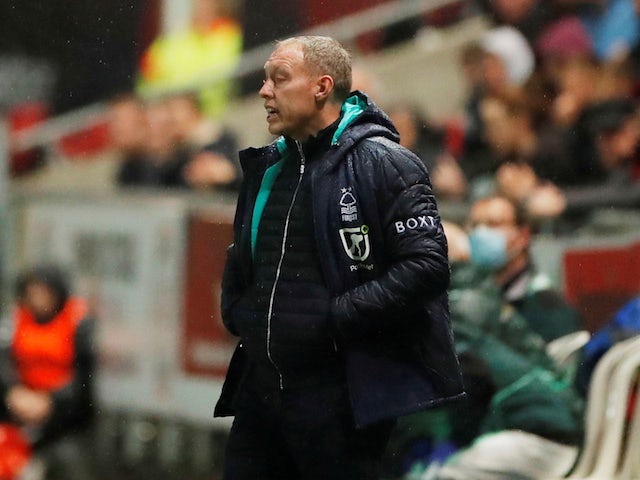 Nottingham Forest's head coach Steve Cooper on October 19, 2021