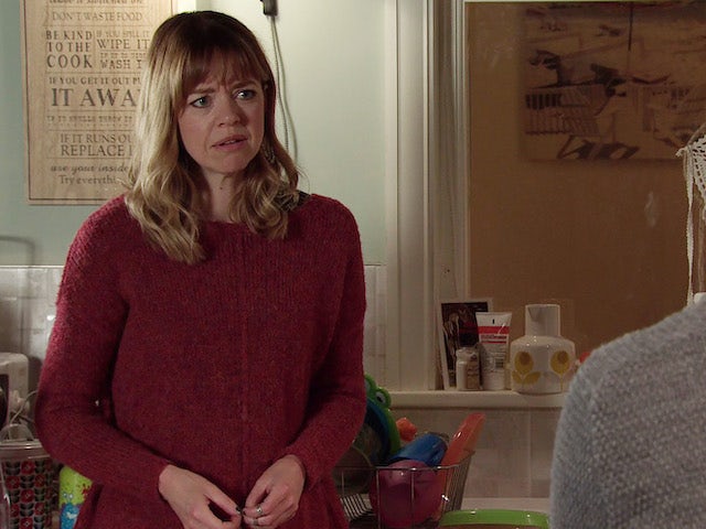 Toyah on the second episode of Coronation Street on November 8, 2021