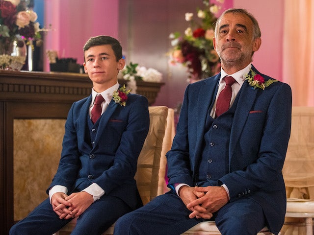 Kevin and Jack on the second episode of Coronation Street on November 3, 2021