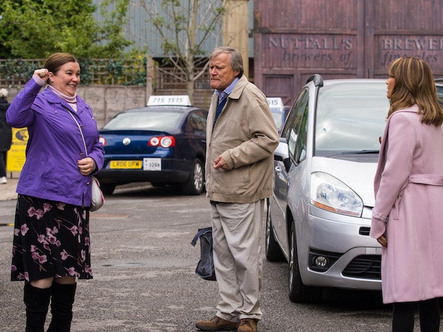 Mary and Roy on the first episode of Coronation Street on November 3, 2021